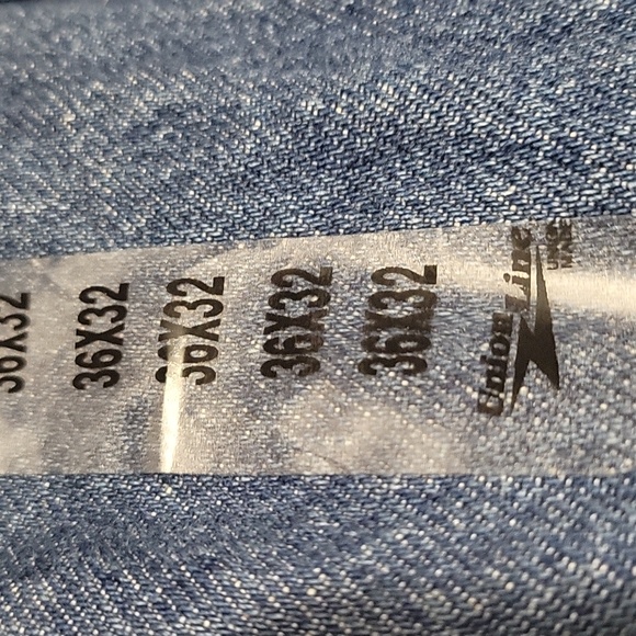 Men's Blue Jeans Union Line 36x32 - Picture 4 of 10